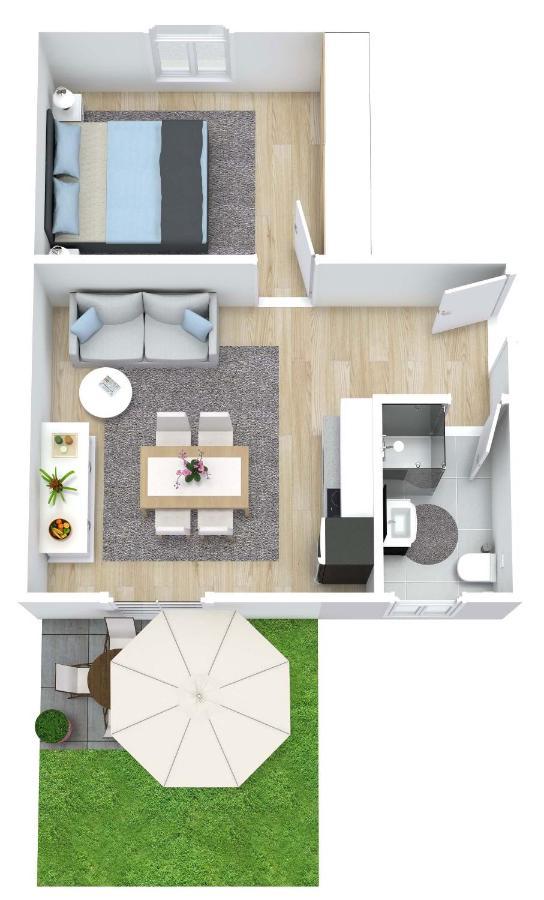 Ferienwohnung Lee Ost 2 2 Дирхаген Экстерьер фото